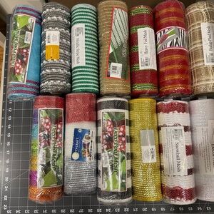 Wreath-craft supplies 10” Deco Mesh
